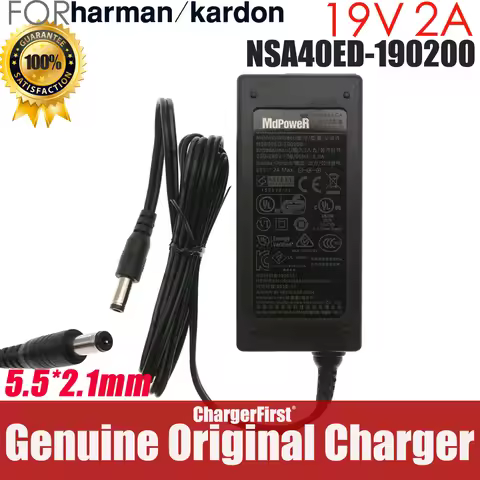 Genuine NSA40ED-190200 AU38AA-00 19V 2A AC Adapter Charger For Harman Kardon Onyx Studio 1 2 3 4 5 6