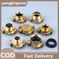 YANGWEN Qui Connect Water Fitting Claw Couplings Tap Connectors Copper DN15 DN20 DN25 Garden Water C