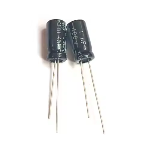 20pcs 400V 1uF 400VDC 1MFD Aluminum Electrolytic Capacitor 6*11mm Radial 1mf400v 1uf400v 400v1mf 400