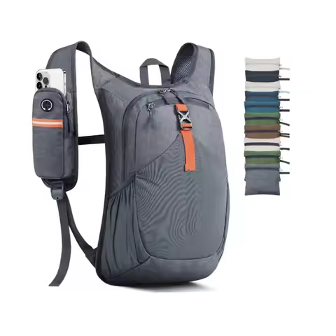 High Quality 15L Hiking Backpack Lightweight Multiple Pockets Small Backpack Foldable Compact Ultral