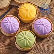 Simulation Buns Toys Squishy Bun Siopao Toy Squeeze Ball Fidget Toys For Kids Stress Reliever W5f5