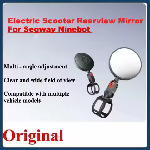 Original Rearview Mirror Rear View Mirrors for Segway Ninebot MAX G3 ZT3 Pro F3 F3 Pro E3 E3 Pro Ele