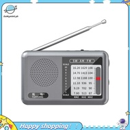【ouwym9al】TUOXIANG Small Shortwave Radio Portable Shortwave Radio Am Fm Weather Radio Great Receptio
