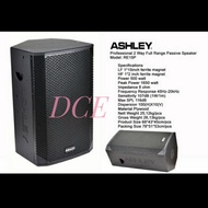 Speaker Pasif ASHLEY RE 15P Original 15inch Ashley RE15P