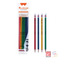 Quantum Pencil Black HB QP930 6 Pencils