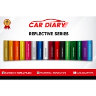 Reflective Mirror STICKER/CAR DIARY REFLECTIVE STICKER Material/REFLECTIVE L 61cm X H 100cm