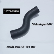 Corolla GREAT AE-101 RADIATOR Hose Top 16571-15160