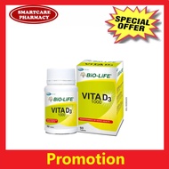 BIO-LIFE VITAMIN D3 1000 60'S