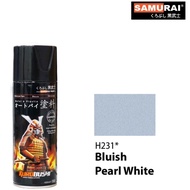 SAMURAI SPRAY PAINT HONDA COLOUR H231 - BLUISH PEARL WHITE , H232 - EX5DREAM BLUE , EX5DREAM RED , H