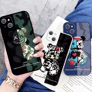 Casing Samsung S24 Ultra S24 5G S24 Plus A05S A15 A05 A25 5G A35 5G Kasus pelindung telefon Bear Glo