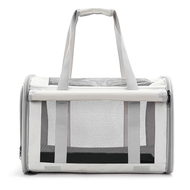 Petcho🌈 กระเป๋าแมวแบบใส กระเป๋าแมวพับได้ 🌈กระเป๋าสัตว์เลี้ยงกระเป๋าใส่สุนัข พับเก็บง่าย  Pet Carrier