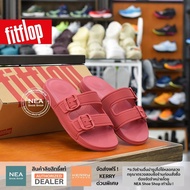 [ลิขสิทธิ์แท้]FITFLOP iQUSHION MENS TWO-BAR BUCKLE SLIDES [M] NEA  รองเท้าแตะ ฟิตฟลอป ผู้ชาย แท้ GS9