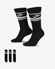 Nike Sportswear Dri-FIT Everyday Essential 中筒襪 (3 雙)