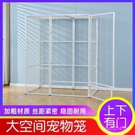 Free Space Free Shipping Birdcage Oversized Cat Paradise Cat Cage Pigeon Cage Pet Cage Fence Villa C