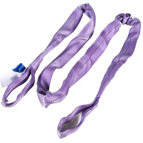 Heavy Duty Round Sling Rope for Aerial Lyra Hoop Rig Aerial Silks Handing 1 Tonne 1M Hand Loop Strap
