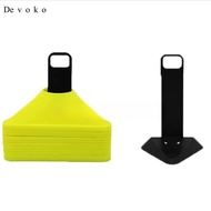 [Devoko] Soccer Cone Holder, Marking Disc Holder, Shelf, Space Saving, Soccer Disc Cones for Trainin