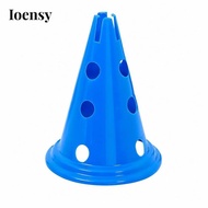 [Ioensy] 30cm Round Base Marker Cone, Agility Training Hurdle for Soccer & Sports
