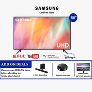 Samsung Online Exclusive 50 Inch | AU7002 Crystal UHD 4K Smart TV (2022) 4 Ticks - UA50AU7002KXXS | HDR 10+
