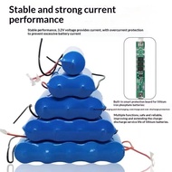 3.2V solar lamp battery Lithium iron phosphate 32650 outdoor street light floodlight large-capacity 