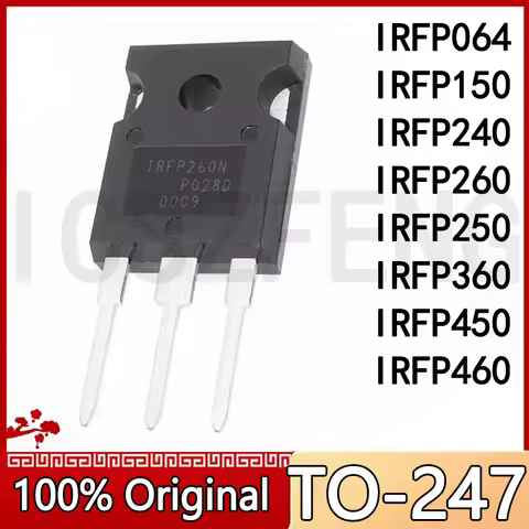 5Pcs/lot 100% New IRFP064N TO-3P TO-247 IRFP150N IRFP240 IRFP250 IRFP260N IRFP360 IRFP064 IRFP450 IR