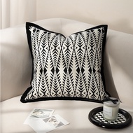 Luxurious Feel Sofa Pillow Sample Room Airbnb Hotel Decorative Cushion Soft Decoration Square PP Cot
