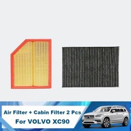 Car Air Filter+Cabin Filter Set Car Accessories for VOLVO XC90 2Th 2014-2021 2.0 D4 D5 T5 T6 T8 3140