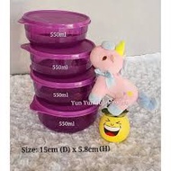 Tupperware Preludio Bowl (4) 550ml - Punch Bowl set