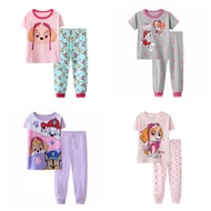 Sky skye Pup Puppy Dog Paw Patrol Baby Kids Girls Short Sleeves Pajama Set