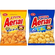 Authentic Yamazaki Biscuits Aerial, Shipped Direct from Japan - Salt Flavor (65g) / Rich Cheddar Che