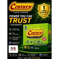 (Installation Provided) CENTURY EXCEL DIN75L | CAR BATTERY BATERI KERATA