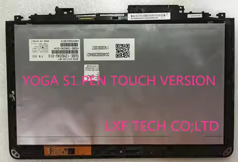 Genuine For Lenovo ThinkPad Yoga S1 Series LCD Touch Screen Panel Assembly pen touch version SU8E-12