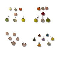 Women Colorful Earrings Simple Beautiful Design2496