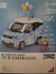 LOZ mini 積木玩具車