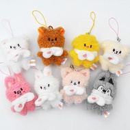 Kpop Idol Stray Kids Mini SKZoo Plush Toy Keychain Pendant Felix XNTE