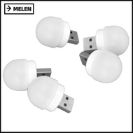 MELEN 5 Pack USB Night Light, 5V 1W LED Light, Modern Mini Plug in USB Powered Night Light Bedroom