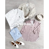 PONLA BLOUSE BY MOCA BLOUSE MADE IN COTTON RAYON