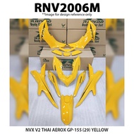 Rapido Cover Set Yamaha NVX V2 Thai Aerox 155 GP (29) Modern Grey Nardo Blue Yellow Accessories Motor NVX155/ Thailand