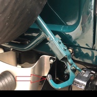 karet handle cover tuas lock kait ban serep cadangan stopper ori toyota hardtop rubber cushion bumpe