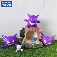 Gengar figure Haunter figure Pokemon toys for boys Machamp Blaziken Registeel figure birthday gift C