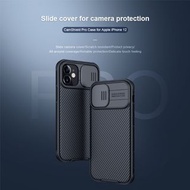 Apple iPhone 12mini - Nillkin 黑鏡系列 手機硬殼 保護鏡頭滑蓋設計 保護套 CamShield Case &amp; Silde Cover for Camera Protection