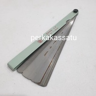 FEELER FULLER GAUGE 200MM 200 MM CLAMP SIZE 8" 8 INCH INCH 17 BLADE