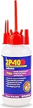 FastCap 2P-10 Thin 10 oz/283g. Instant Wood Adhesive, Two Part, Thin Adhesive, 10 oz. Activator Sold