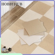 HOBBYHUB Rug Carpet Tiles, 40x40cm Anti Slip Carpet Floor Tiles Sticker, DIY Peel and Stick Square S