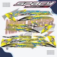 STIKER STRIPING DECAL SPACY DORAEMON
