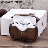 Danh Bạ Bao Da Gia Đình Chính Hãng Vỏ Bảo Vệ Tai Nghe Bluetooth Cho AirPods Pro Coque Vỏ Sạc Ốp Airp