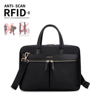 SmallAnt Fashion Tas Laptop Wanita Bisnis 15 16 Inch Tas Bahu Laptop