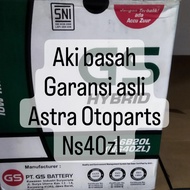 aki basah gs hybrid Astra Otoparts ns40zL