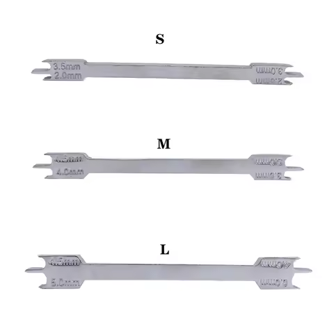 Dental Orthodontic Bracket Positioner Adjustable Double Ended Locator High Precision Placement Denti