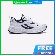 FILA | รองเทาวง รนทอรส V3 สขาว สำหรบผชายและผหญง ใสสบาย นำหนกเบา เหมาะสำหรบออกกำลงกาย วงจอกกง และวง