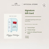 From This Island Signature Gift Card